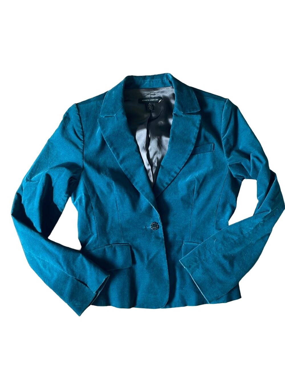 Beautiful Kenneth Cole Teal Blazer Size 6